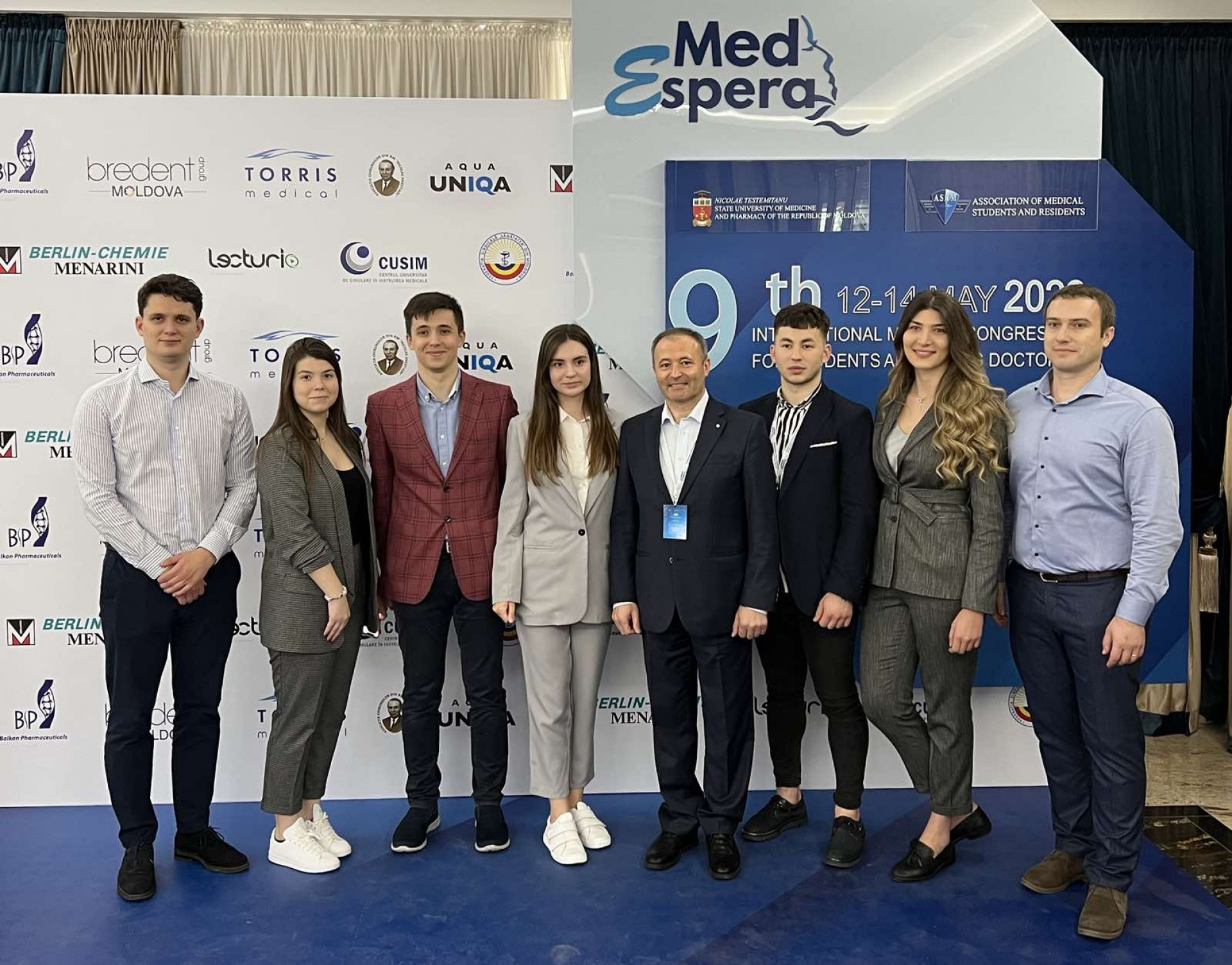 Entuziasmul și dedicația tinerilor cercetători, manifestat în lucrările congresului MedEspera, 2022