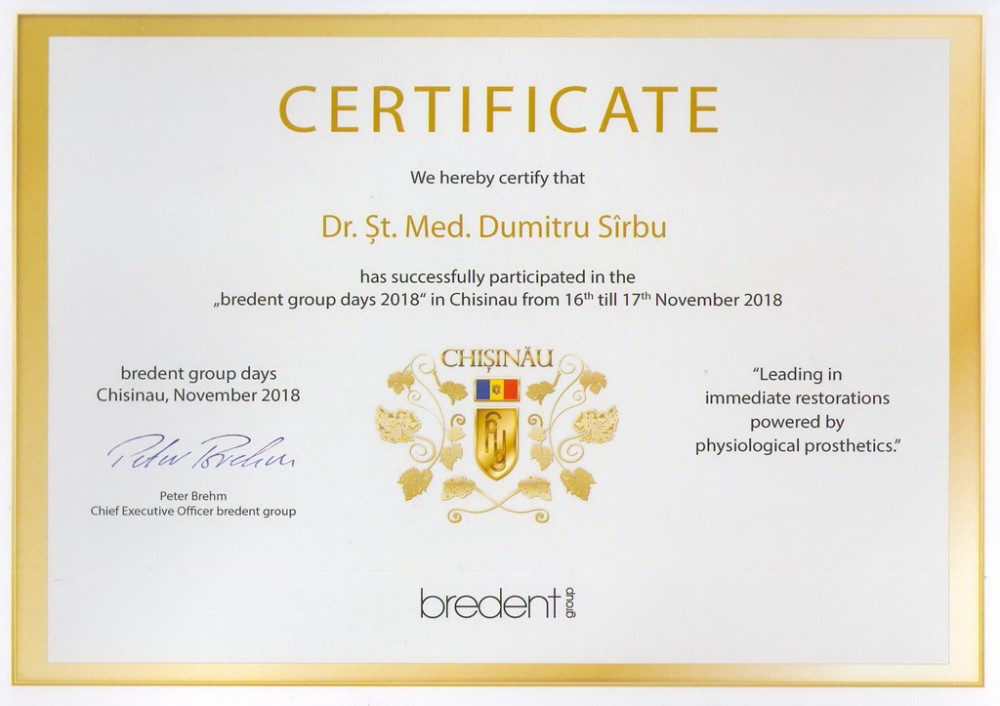 Sîrbu Dumitru direttore medicodottore in scienze medicheprofessore associato presso l'università statale di medicina e farmacia 
