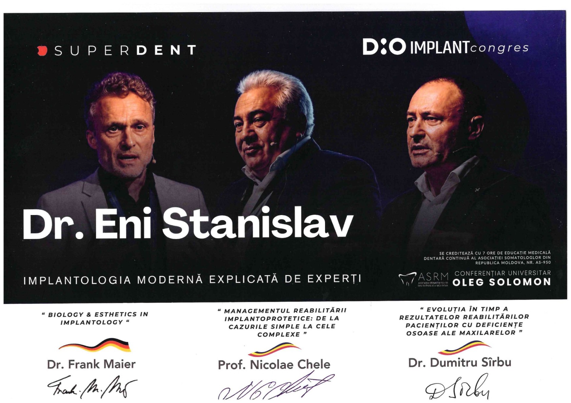 Eni Stanislav medic stomatologchirurg dento-alveolar