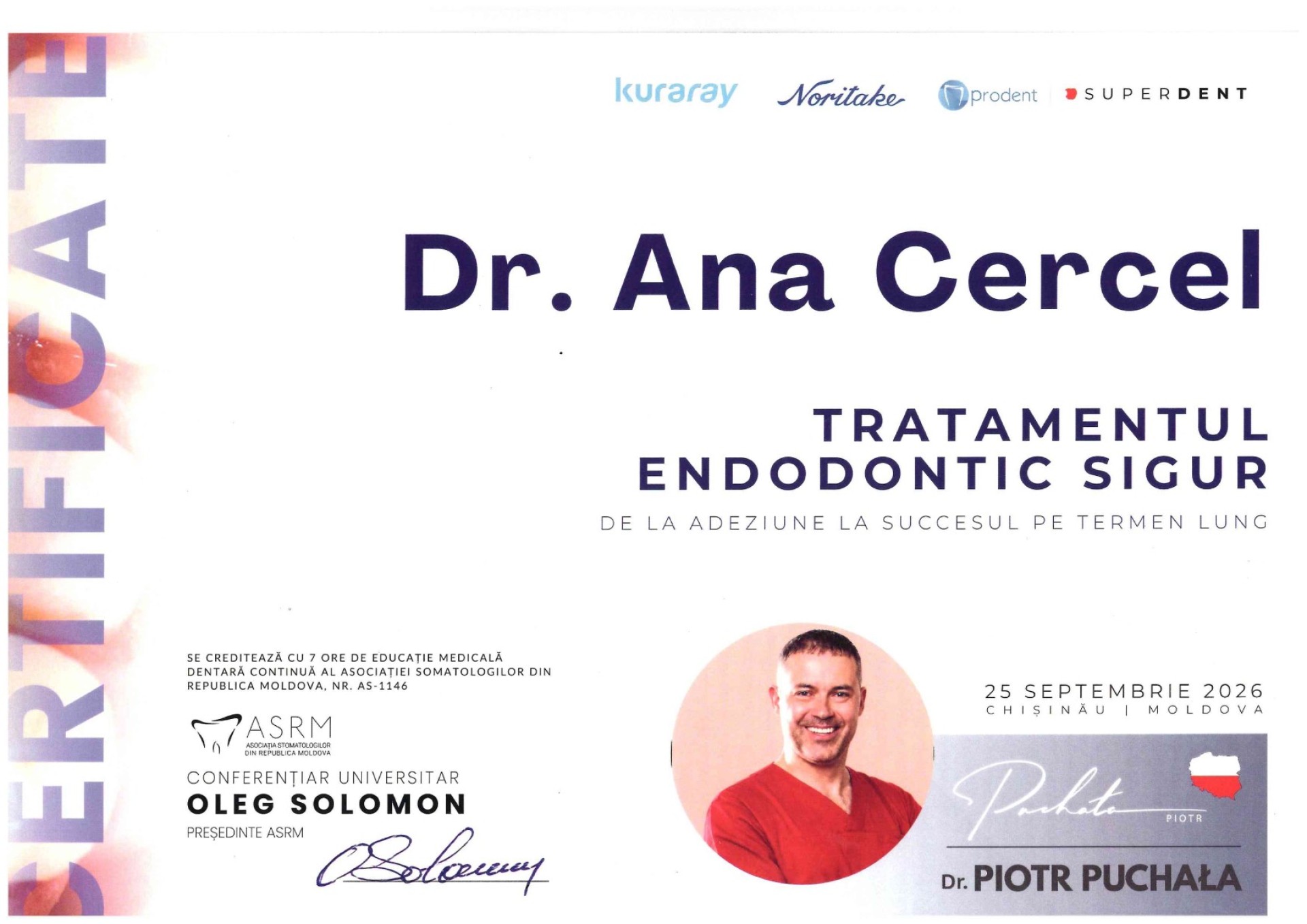 Cercel Ana medic stomatologterapeut